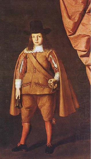 Portrait of the Duke of Medinaceli, Francisco de Zurbaran